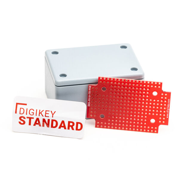 BOX ABS GRAY 2.6"L X 1.8"W