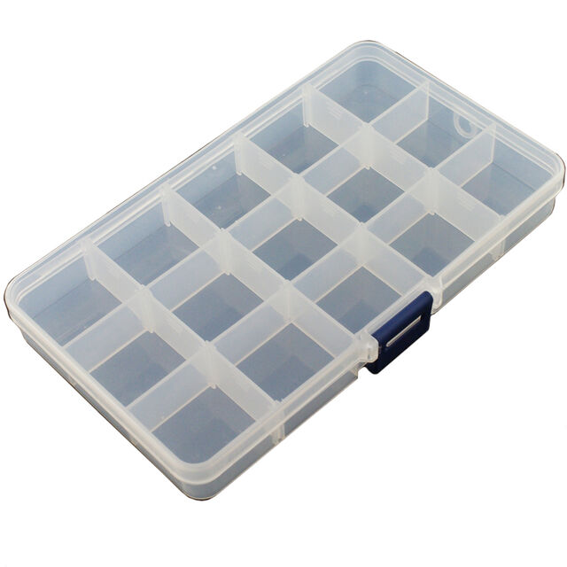 ADJUSTABLE COMPARTMENT PARTS BOX