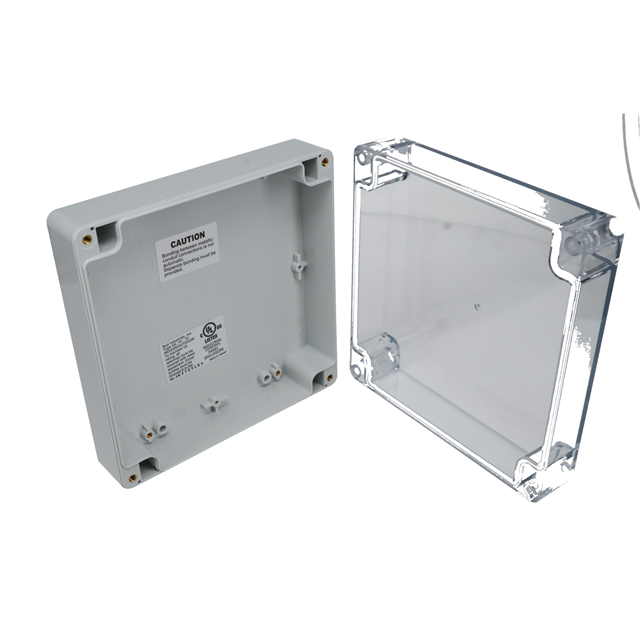 BOX PLASTIC 6.3"L X 6.3"W