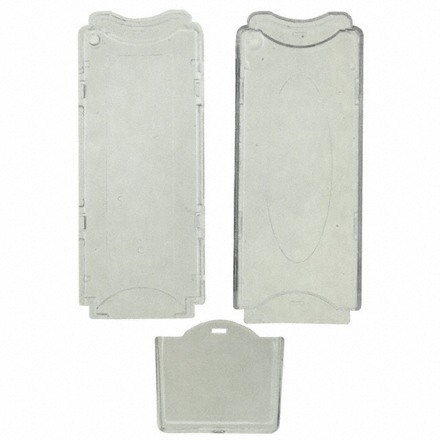 BOX PLASTIC CLEAR 2.8"L X 0.91"W