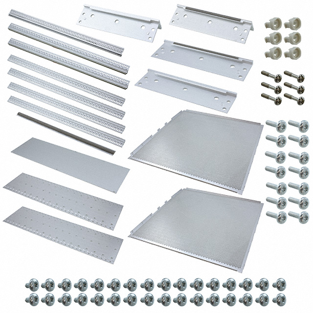 SUBRACK KIT ALUM 18.701X16.8