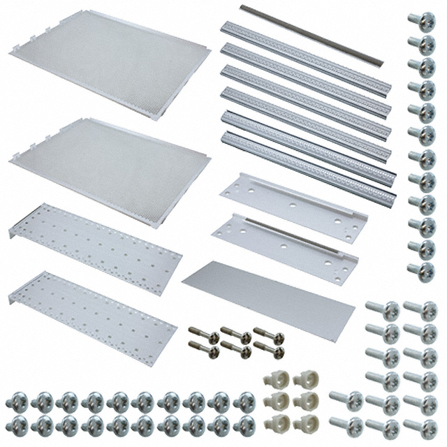 SUBRACK KIT ALUM 13.976X16.8