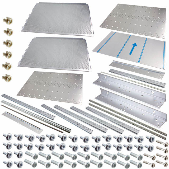 SUBRACK FOR 19" 6U 84HP 355MM