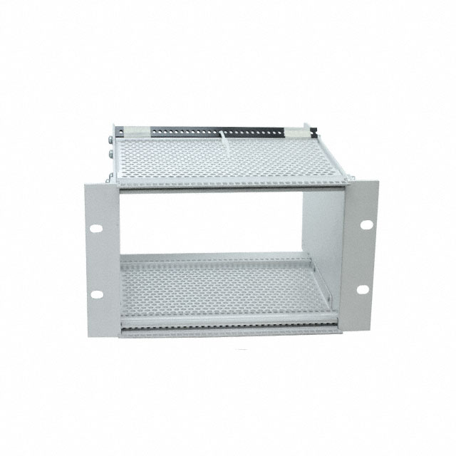 CARD RACK ALUM TOP/BOT VENT 8X7