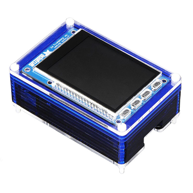 CASE PLAS BLU CLR 3.90"LX2.59"W