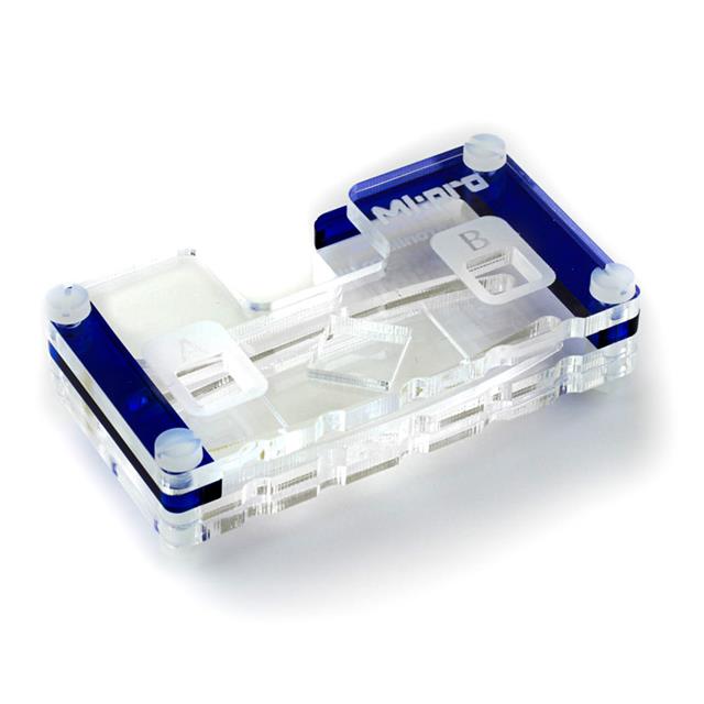 CASE PLAS BLUE 2.559"LX1.457"W