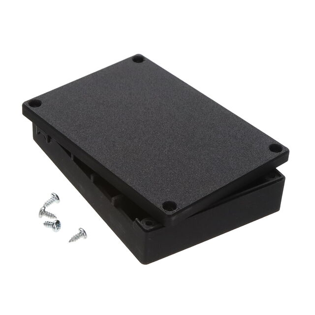 CASE PLASTIC BLK 4.094"LX2.913"W