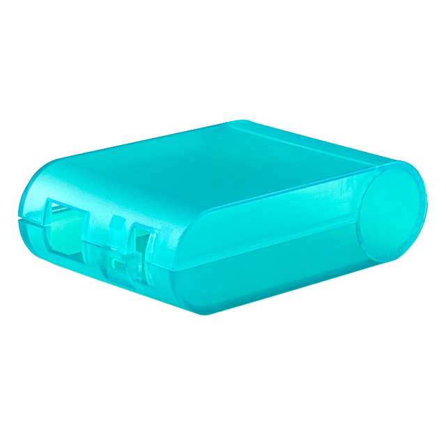 CASE PLASTICTRANSLUCENT - BLUE