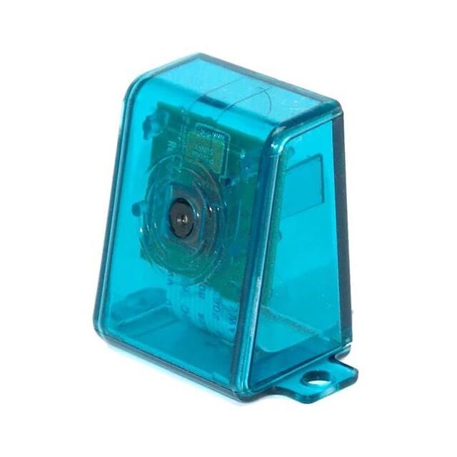 BLUE PLASTIC CAMERA CASE