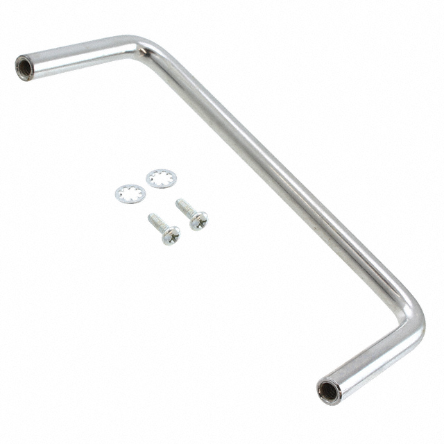 HANDLE STEEL/CHROME MTG CTR 4"