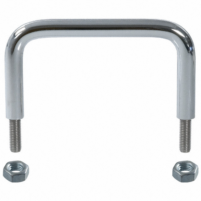 HANDLE STEEL/CHROME MTG CTR 3.5"
