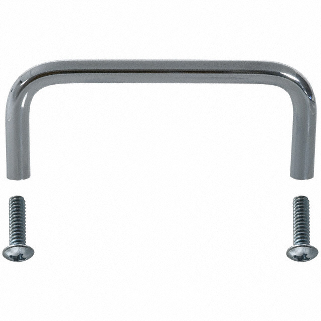 HANDLE STEEL/CHROME MTG CTR 3"