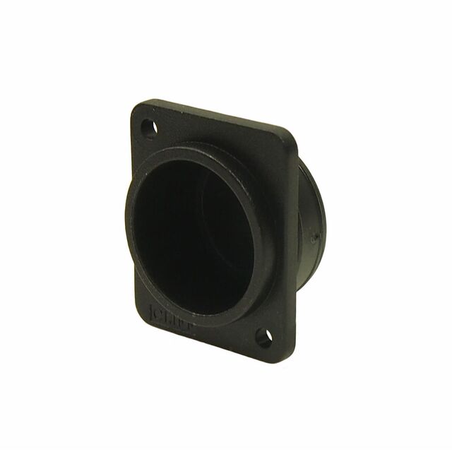 XRP12 BLANK PLAIN BLK PLASTIC