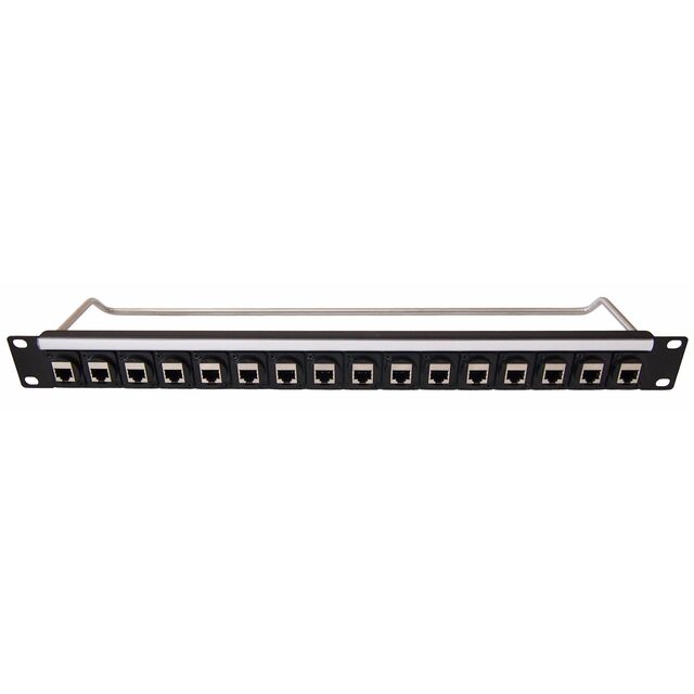 RACK 16X CAT6A RJ45 BM FM M3