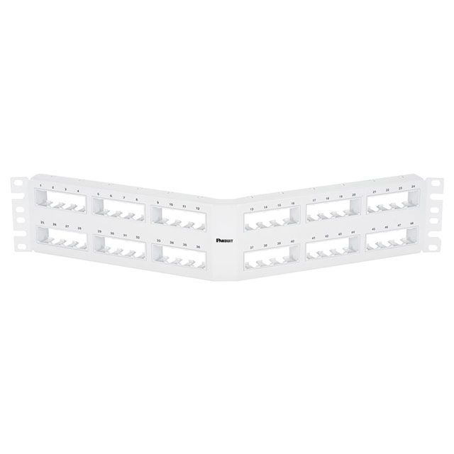 MINI COM 48 PORT FLUSH MOUNT ANG