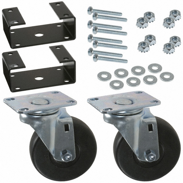 CASTER W/O LOCKING BRAKE 1 PAIR