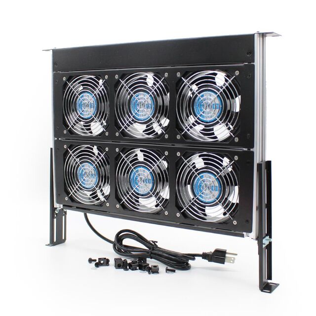 6 FAN TRAY DC 48V 660CFM SHORT