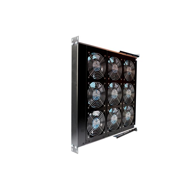 9 FAN TRAY DC 24V 990CFM