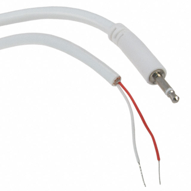 CBL ASSY 2.5MM SLIM 6' MONO WHT