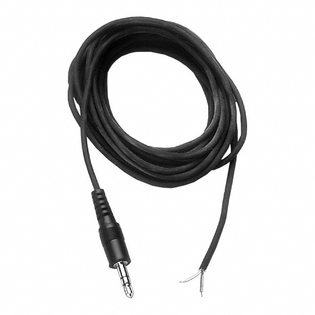 CABLE STEREO PLUG-STRIP&TIN 3FT