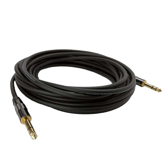 CABLE CHR/GOLD STR STEREO 10'
