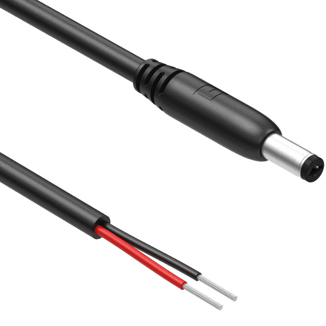 CBL ASSY 2.1MM PLG-CBL RND 20'