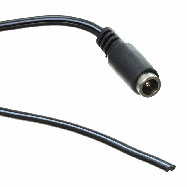 CBL ASSY 2.1MM JACK-CBL RND 5.9'