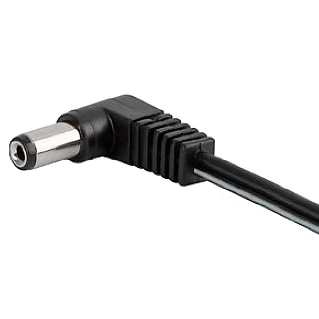 CBL ASSY 2.1MM PLUG-CBL RND 5.9'