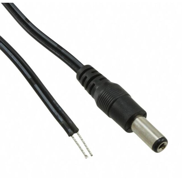 CBL ASSY 2.1MM PLG-CBL FLAT 6'