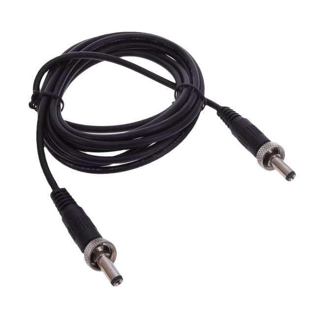 CBL ASSY 2.0MM PLG-PLG RND 6.6'