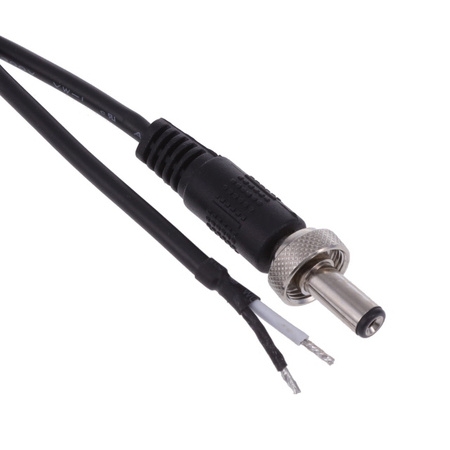 CBL ASSY 2.0MM PLUG-CBL RND 6.6'