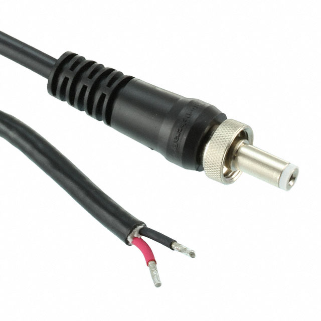 CBL ASSY 2.0MM PLUG-CBL RND 6.6'
