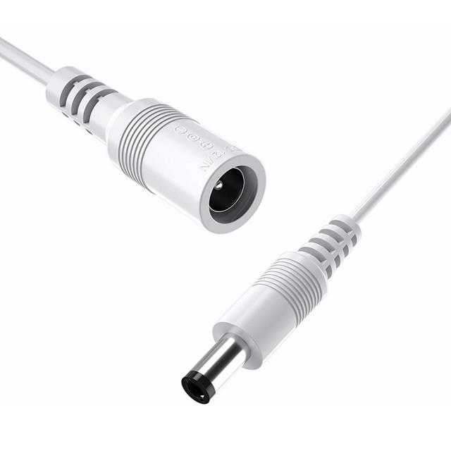 CBL ASSY 2.1MM JACK-PLG RND 3'