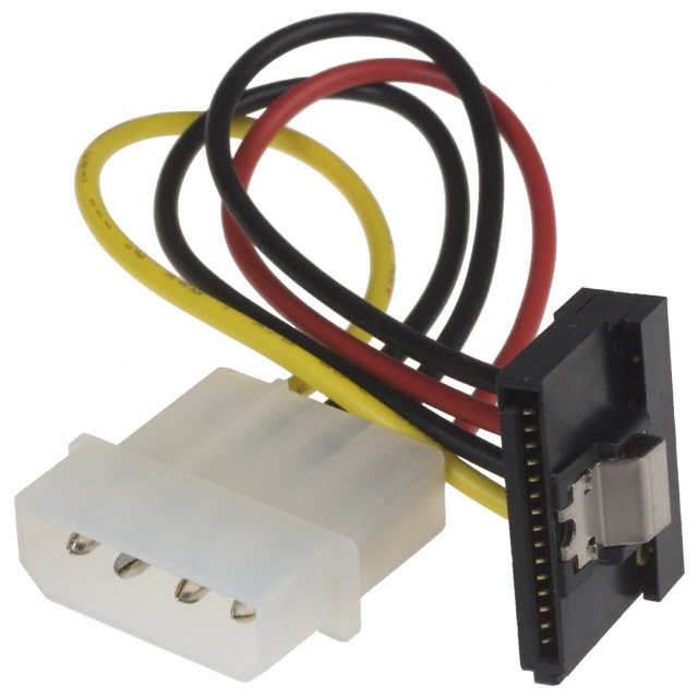 CBL ASSY SER ATA-IDT PWR 0.5"