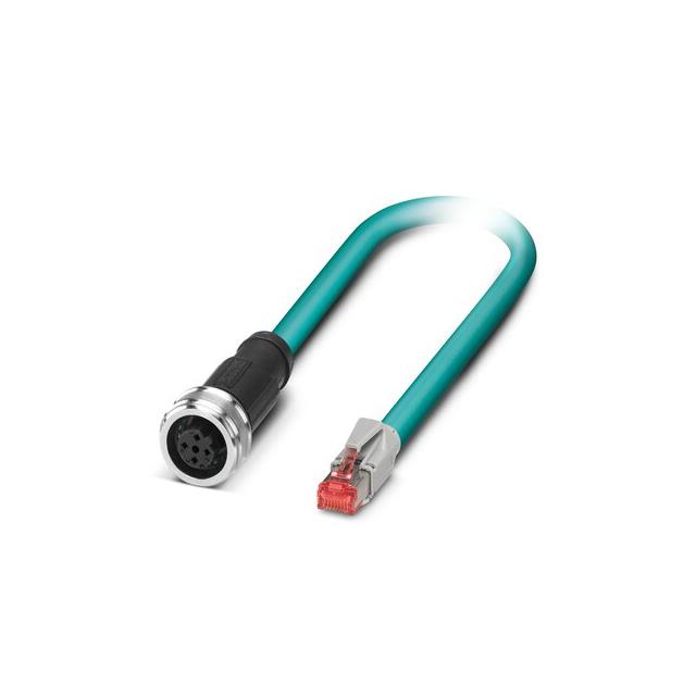 CBL 4POS M12 MALE TO RJ45 PLUG 1