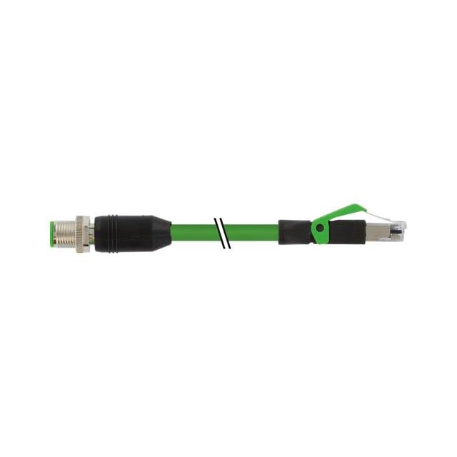 M12 MALE 0 X-COD. / RJ45 MALE 0