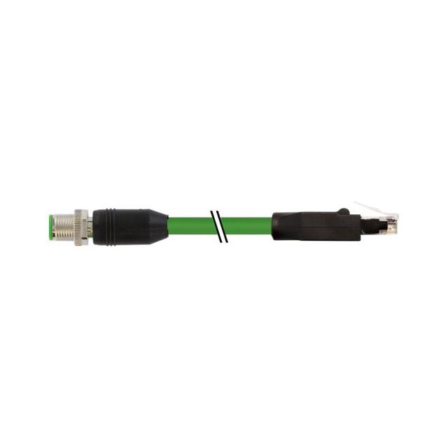 M12 MALE 0 / RJ45 MALE 0 SHIELDE