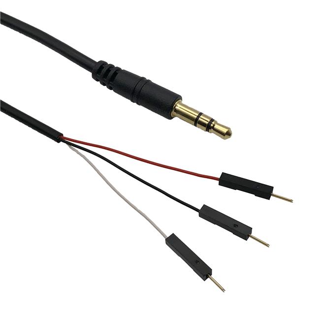 CBL ASSY PL 3.5MM-PIN CONN 1.48'