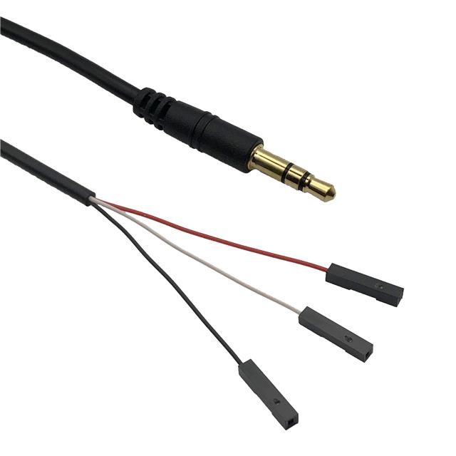 CBL ASSY PL 3.5MM-SKT CONN 1.48'