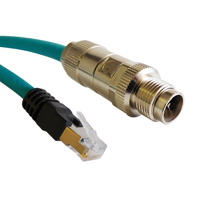 CBL ASSY CIRC 8P M TO RJ45 15'