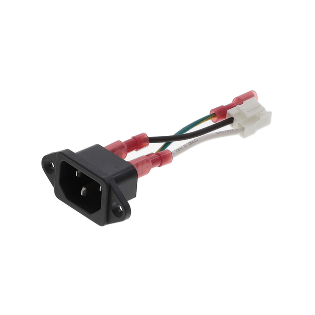 CBL ASSY RECT 2P SKT-IEC320 0.2"