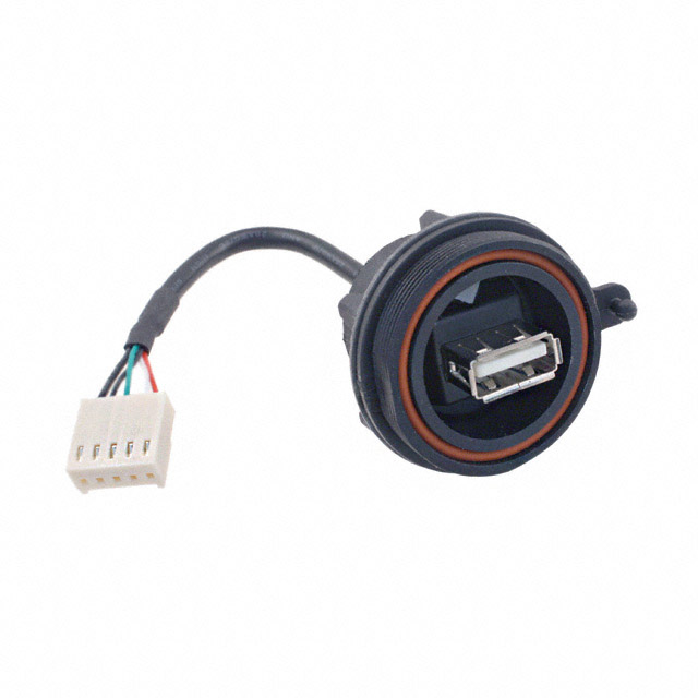 CBL ASSY 5P PL-USB M PL 0.49'