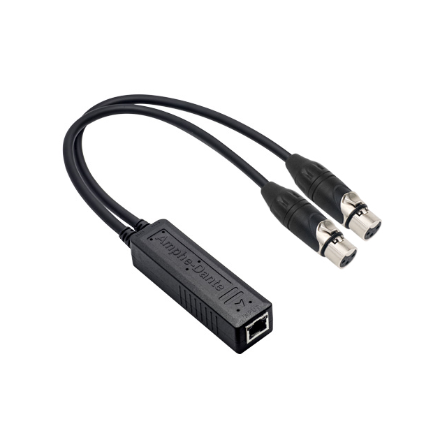 CBL ASSY XLR FEM TO RJ45 1.64'
