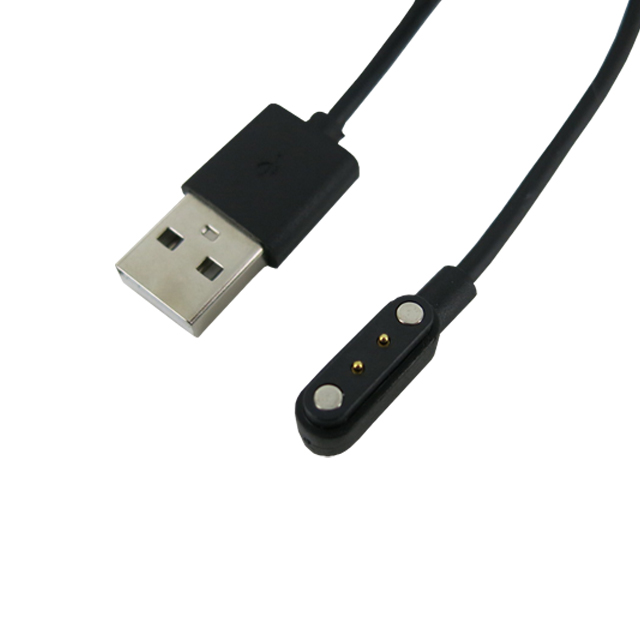 CBL ASSY USB-A M-2P M MAGN 3.28'