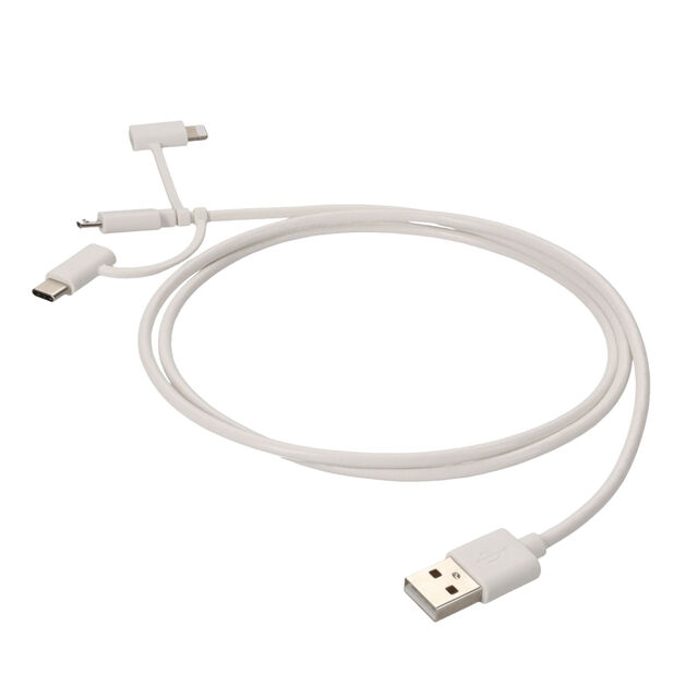 1M USB-A 2.0 TO LIGHTNING, USB-C