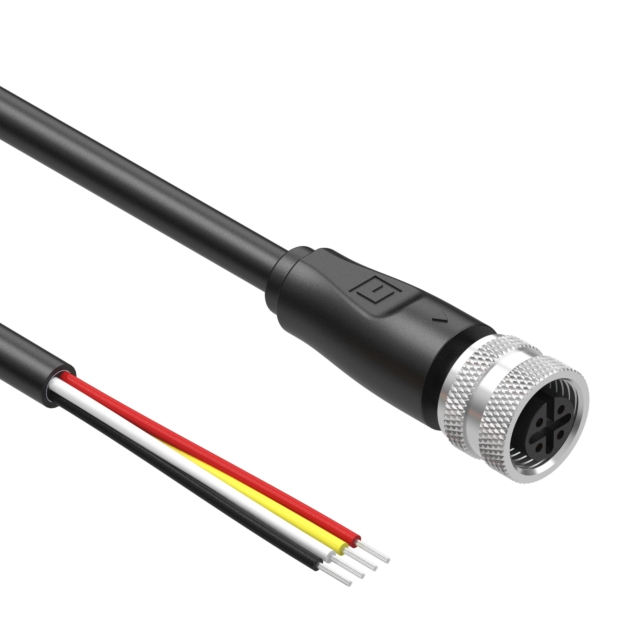 CIRC CBL 4POS RCPT TO WIRE 9.84'
