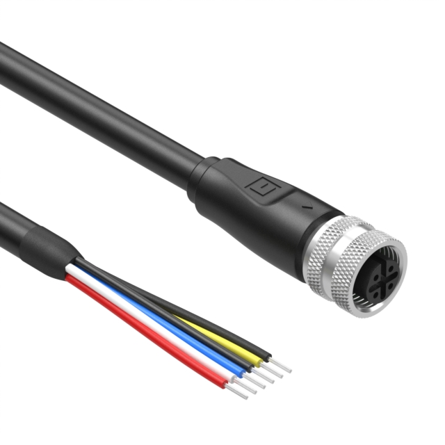 CIRC CBL 5POS RCPT TO WIRE 1.64'