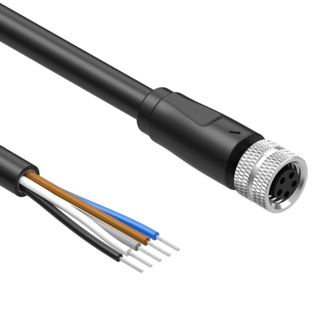 CIRC CBL 5POS RCPT TO WIRE 16.4'