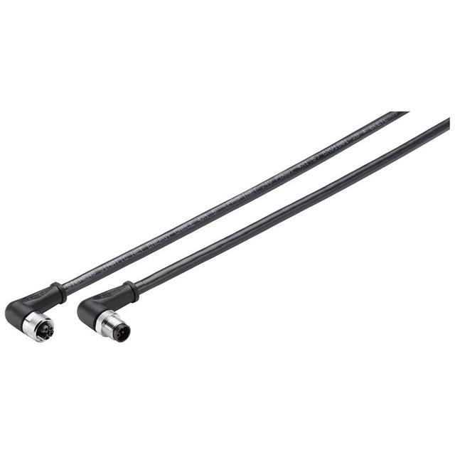 CBL 4POS RCPT RA TO PLUG 3.28'