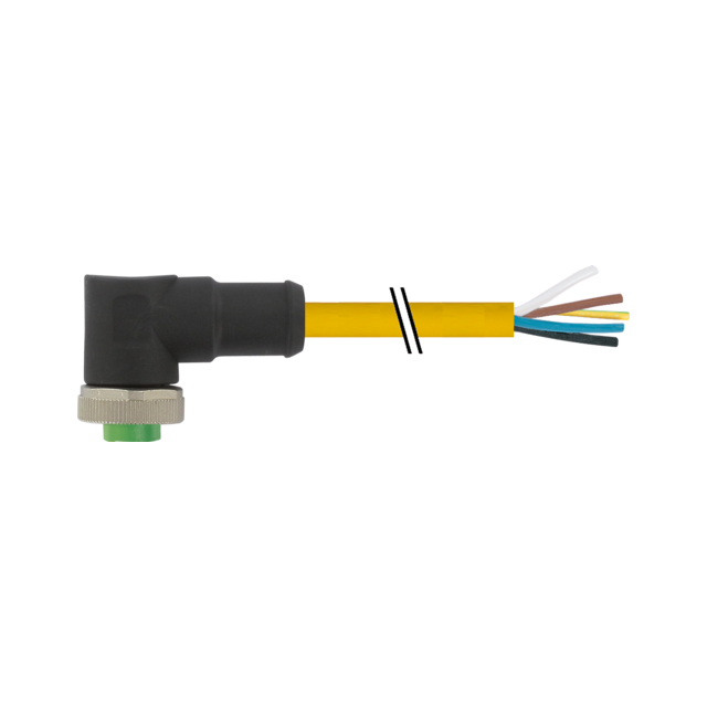 CBL 4POS PLUG RA TO WIRE 4.92'